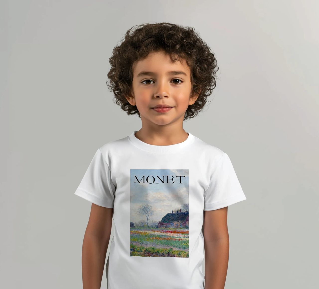die natürliche schönheit der landschaft wiesen claude monet Kinder T-Shirt von belong shop