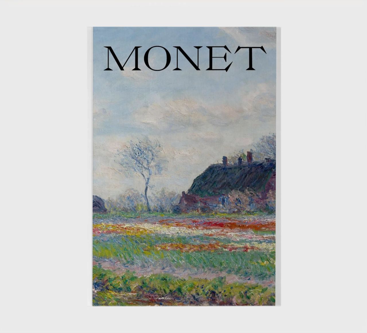 die natürliche schönheit der landschaft wiesen claude monet Notizbuch von belong shop