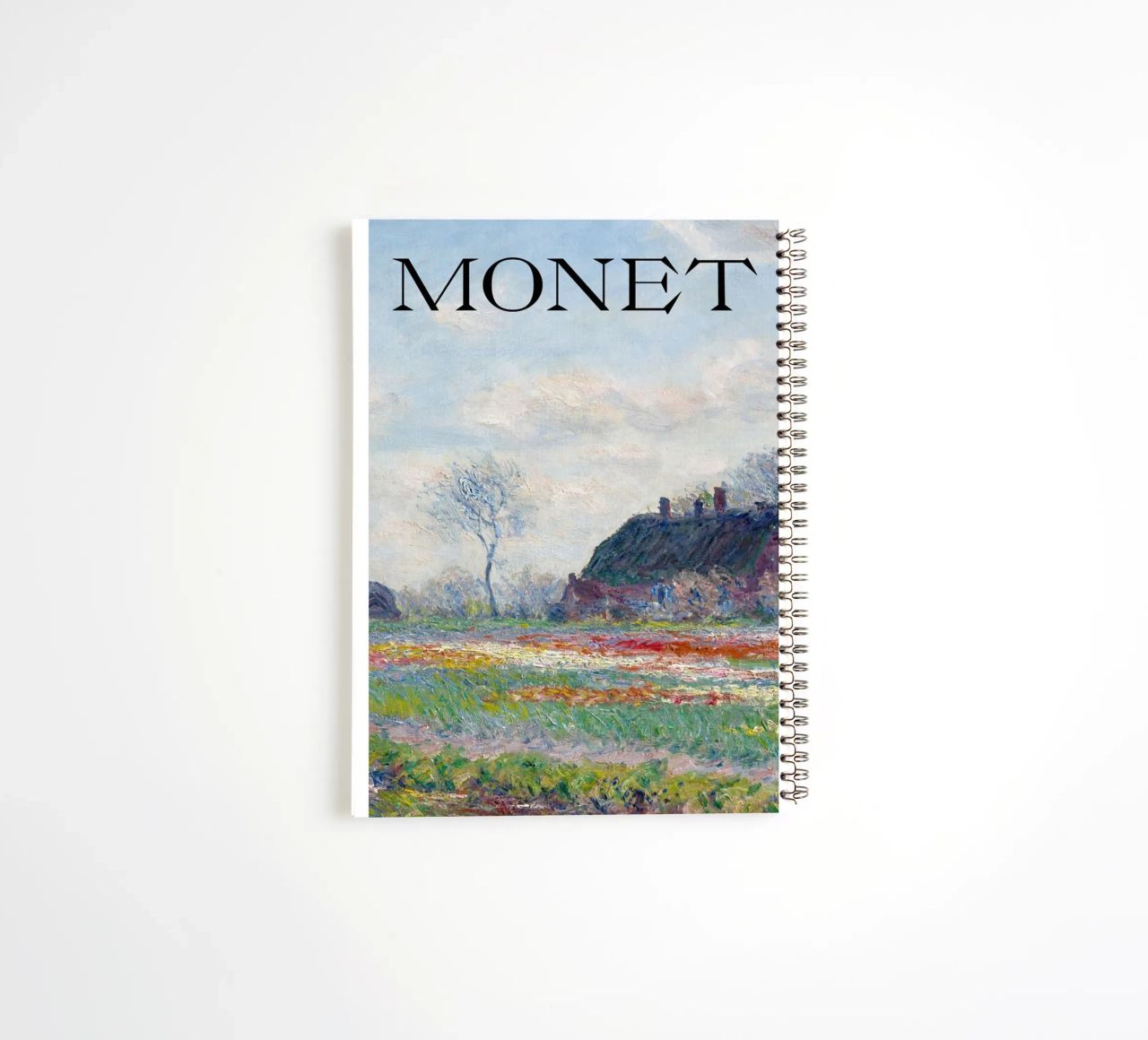 die natürliche schönheit der landschaft wiesen claude monet Ringbuch von belong shop