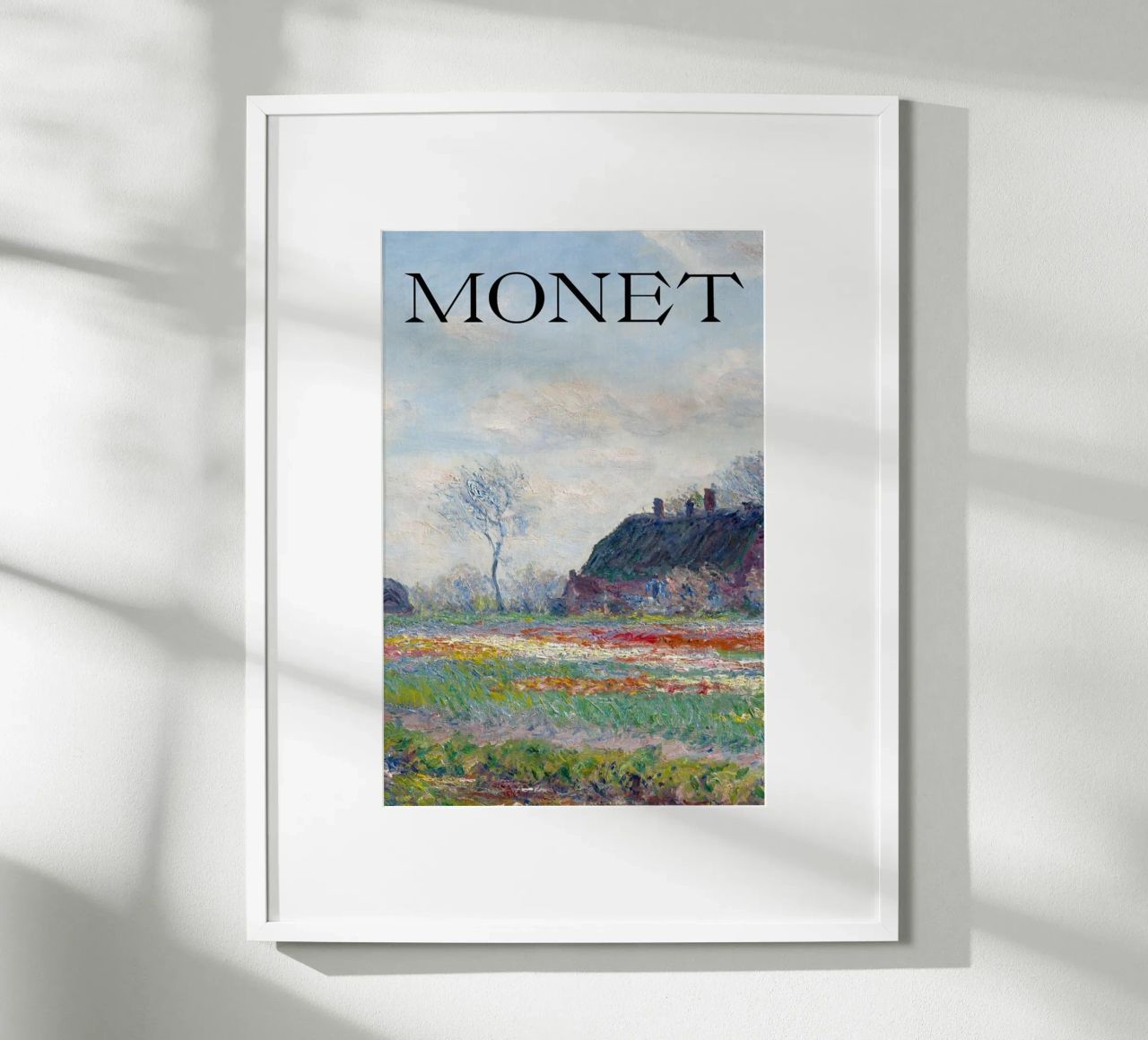 die natürliche schönheit der landschaft wiesen claude monet Poster von belong shop