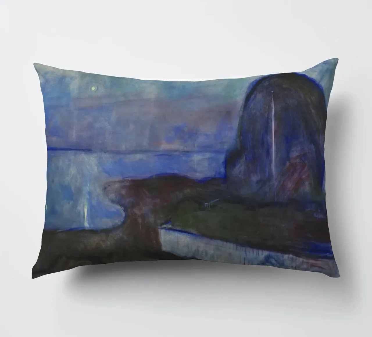 Edvard Munch - Notte stellata (1893) cuscino da Wirla