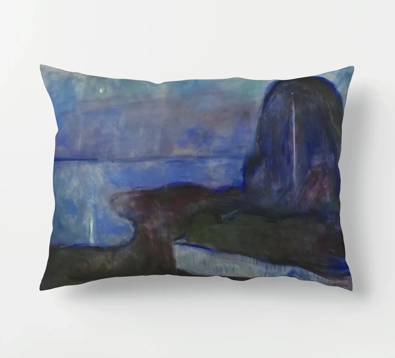 Edvard Munch - Notte stellata (1893) cuscino da Wirla
