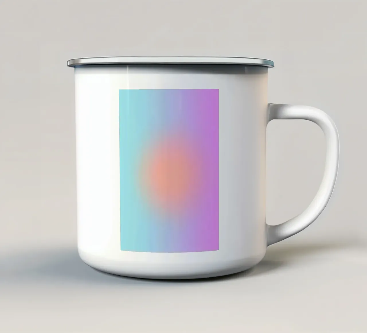 Aura magica tazza in smalto da Carinaprint
