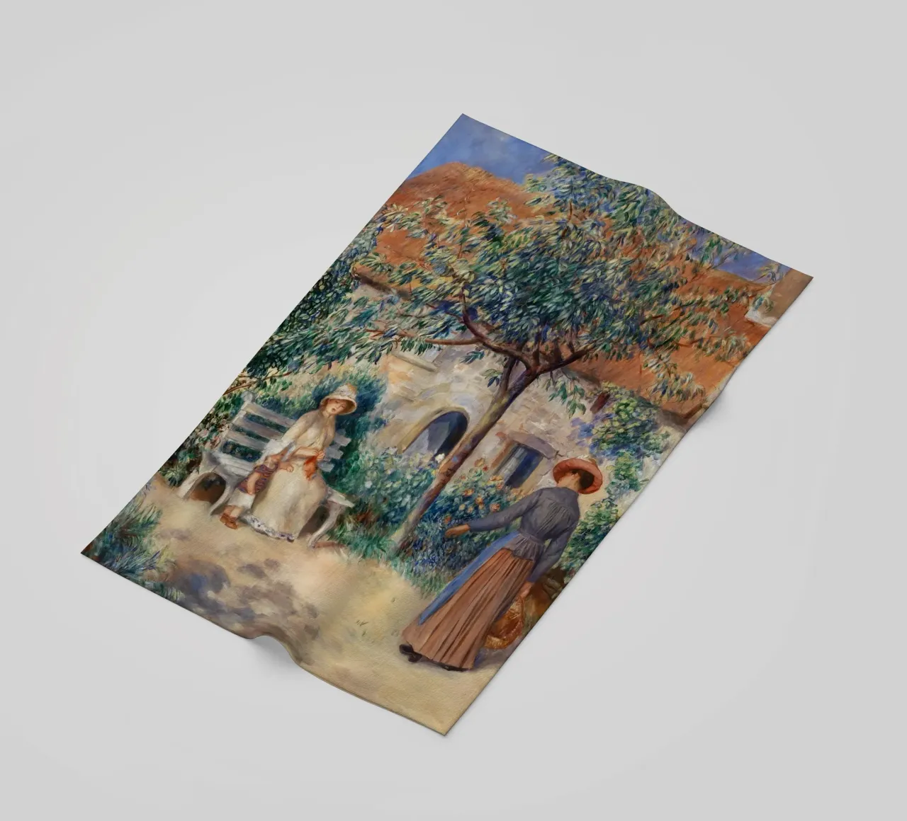 Pierre-Auguste Renoir - In Bretagna (1886) telo mare da Wirla