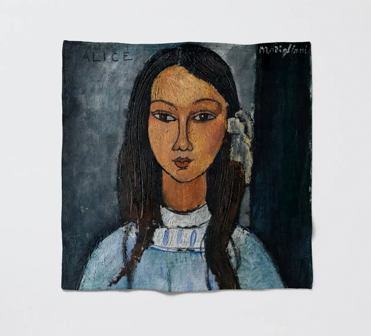 Amedeo Modigliani - Alice (1916-1919) coperta in pile da Wirla