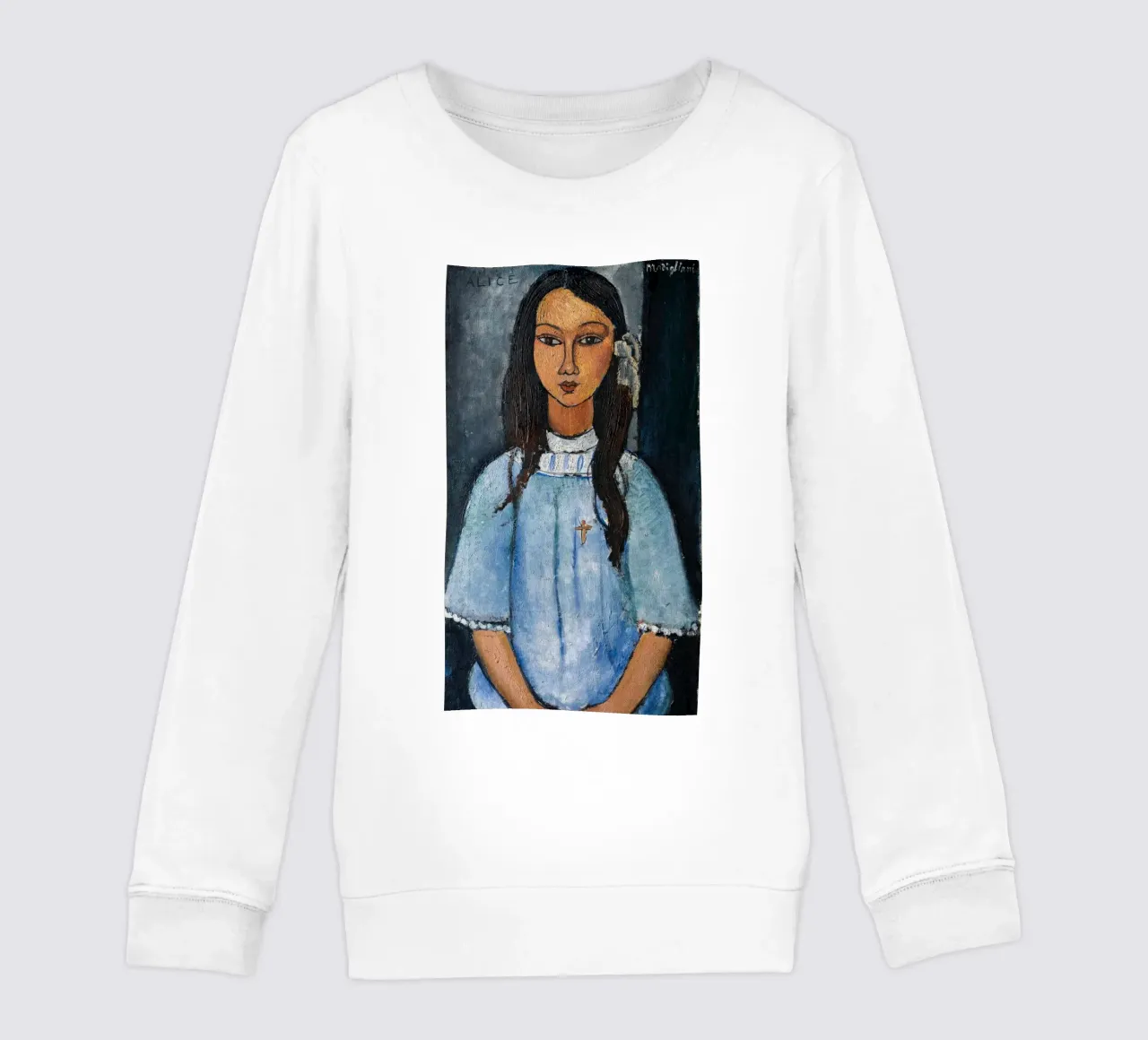 Amedeo Modigliani - Alice (1916-1919) felpa bambino da Wirla