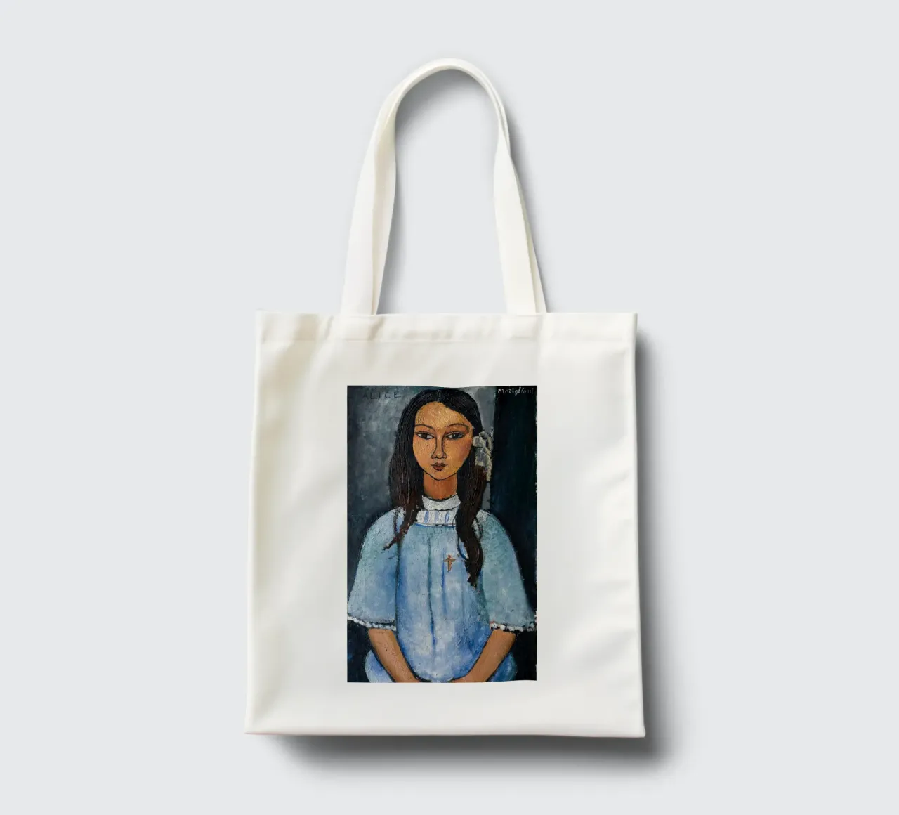 Amedeo Modigliani - Alice (1916-1919) borsa in juta da Wirla