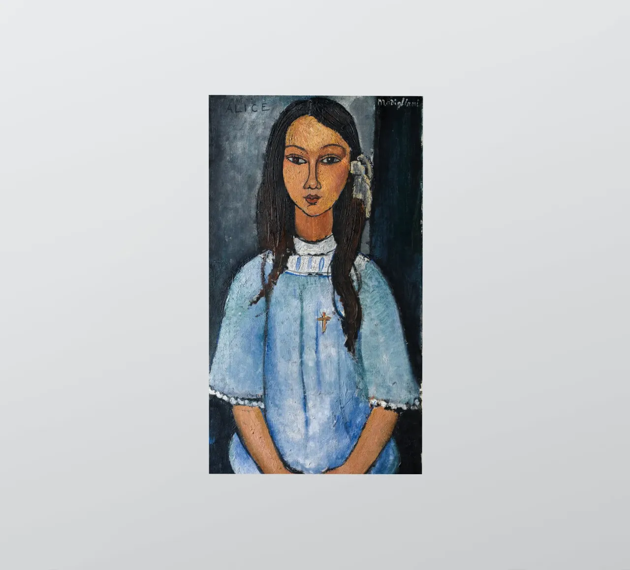 Amedeo Modigliani - Alice (1916-1919) sticker van Wirla