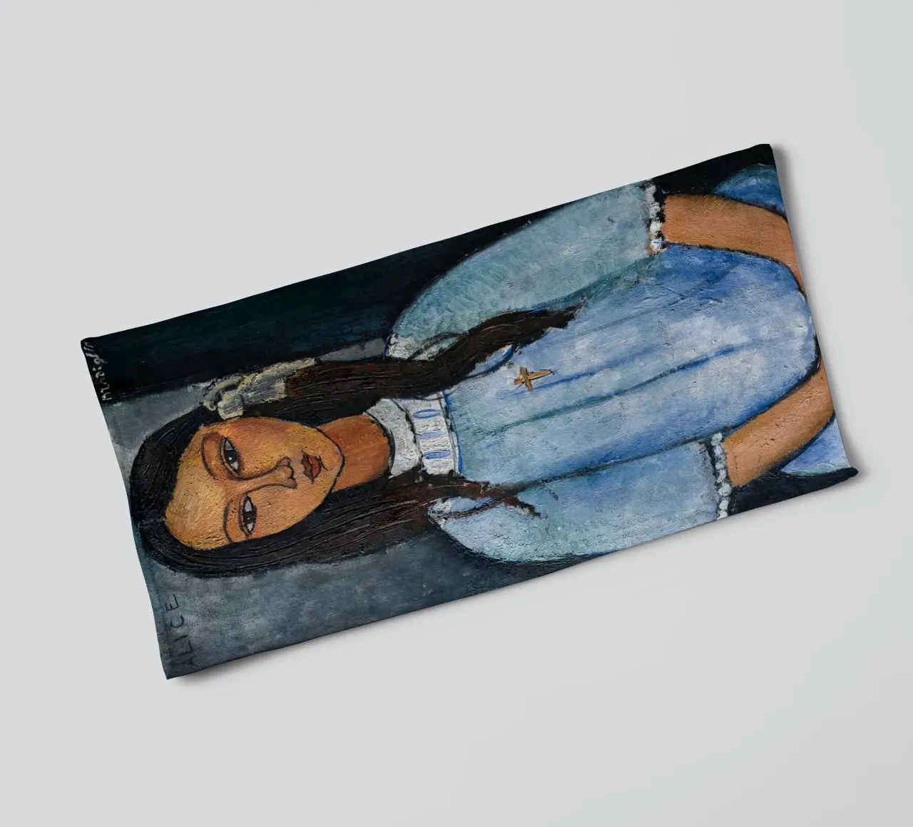 Amedeo Modigliani - Alice (1916-1919) asciugamano da bagno da Wirla