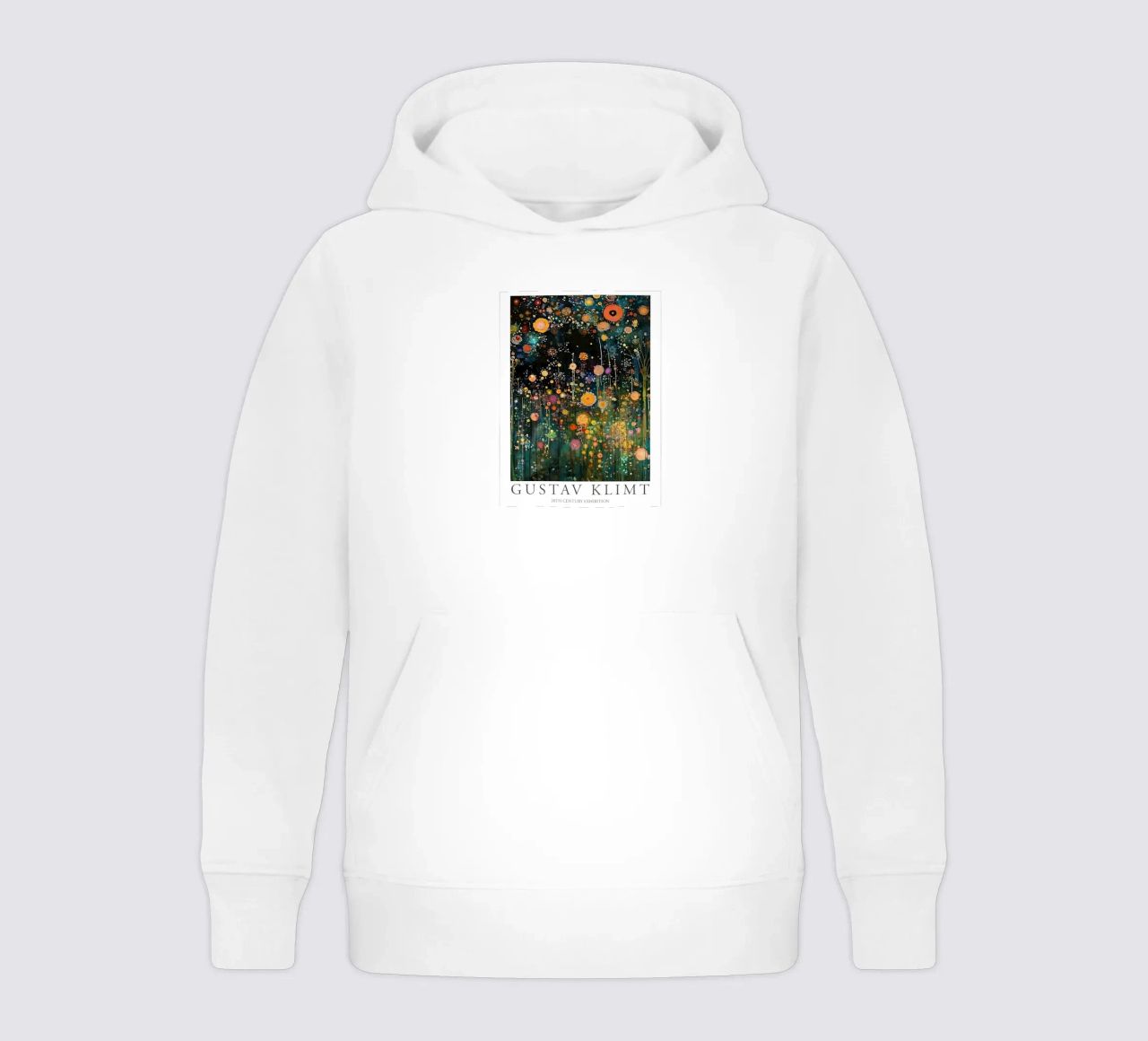 Midnight Flower Klimt Kinder Hoodie von D1 Shop