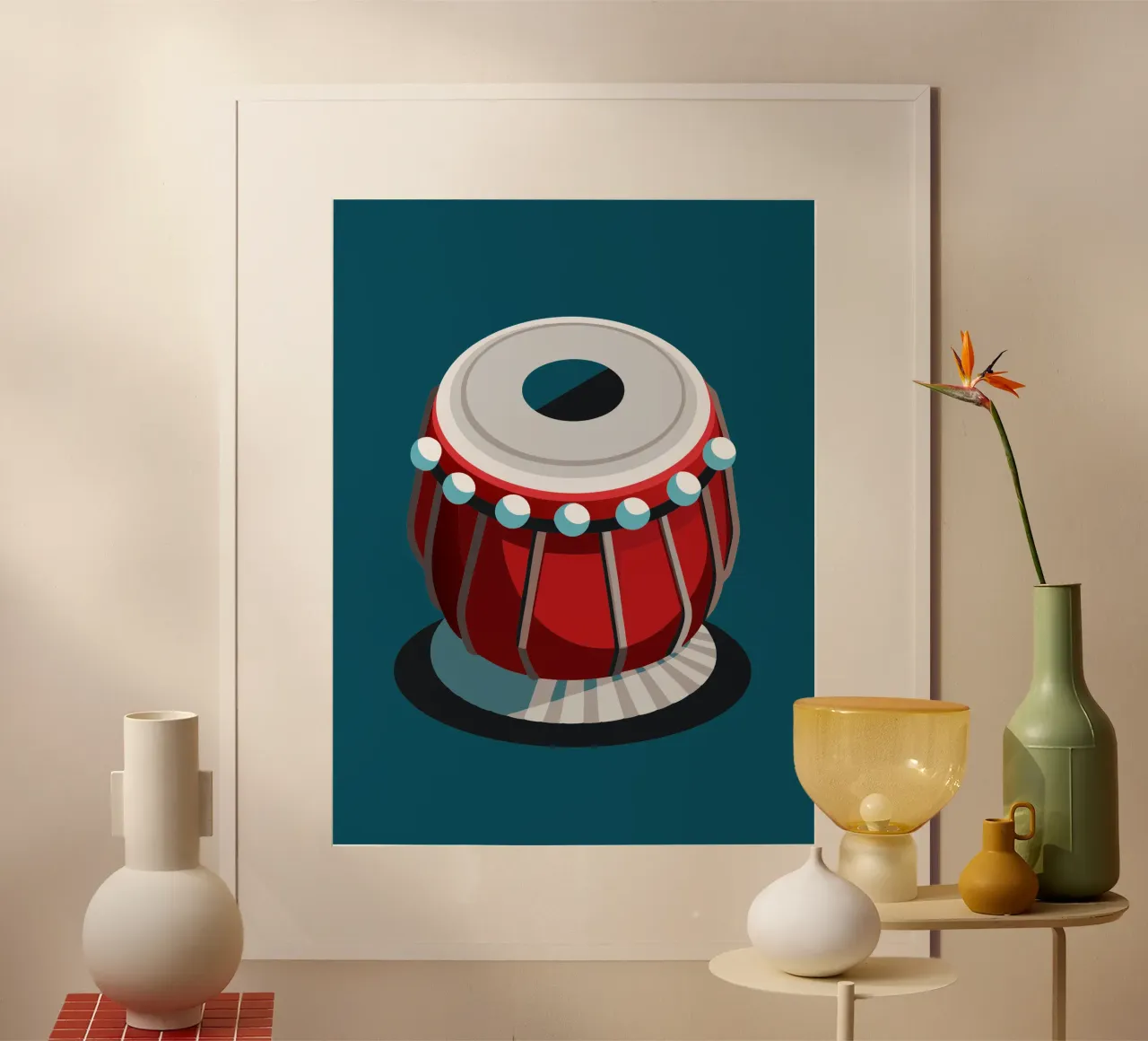 pittura tabla arte moderna poster con telaio in plastica da jasmine