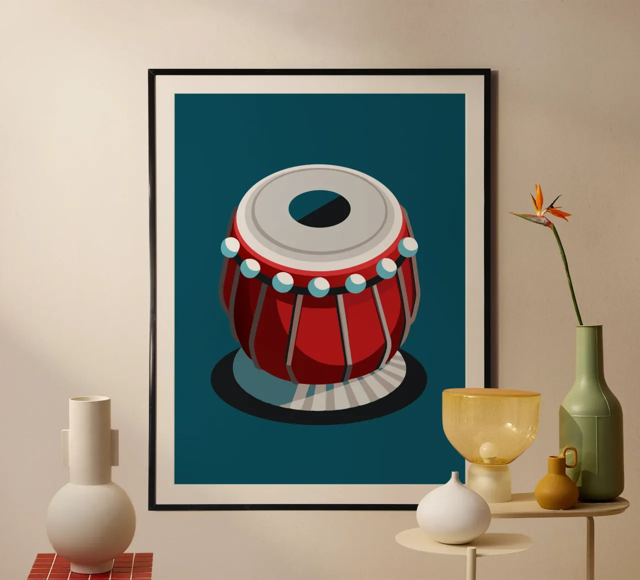 pittura tabla arte moderna poster con telaio in plastica da jasmine