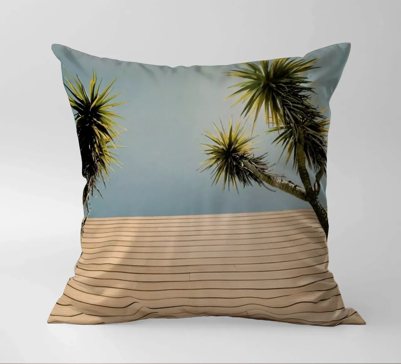 Retro Palms cuscino da Sebastian Hilgetag