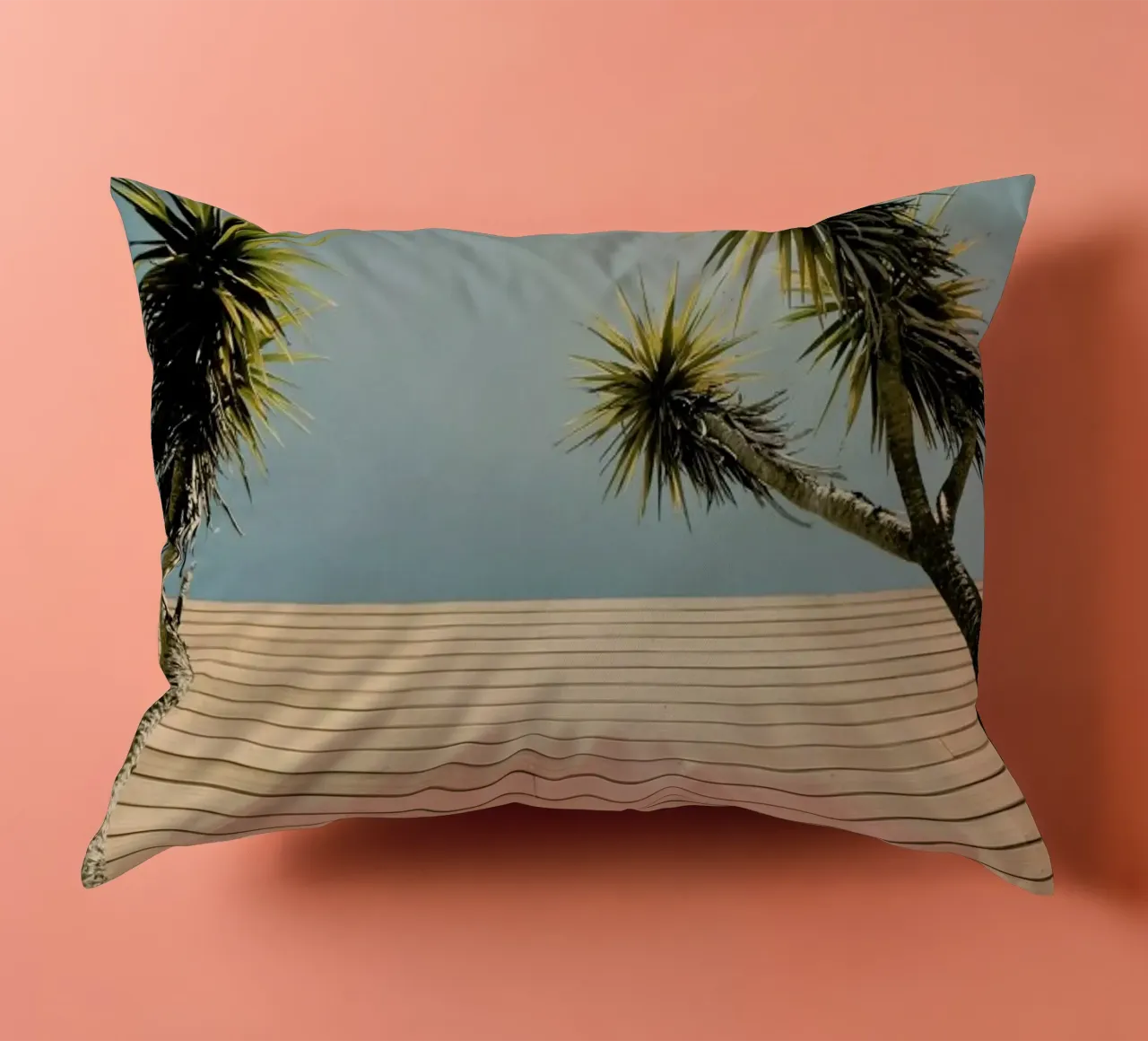 Retro Palms cuscino da Sebastian Hilgetag
