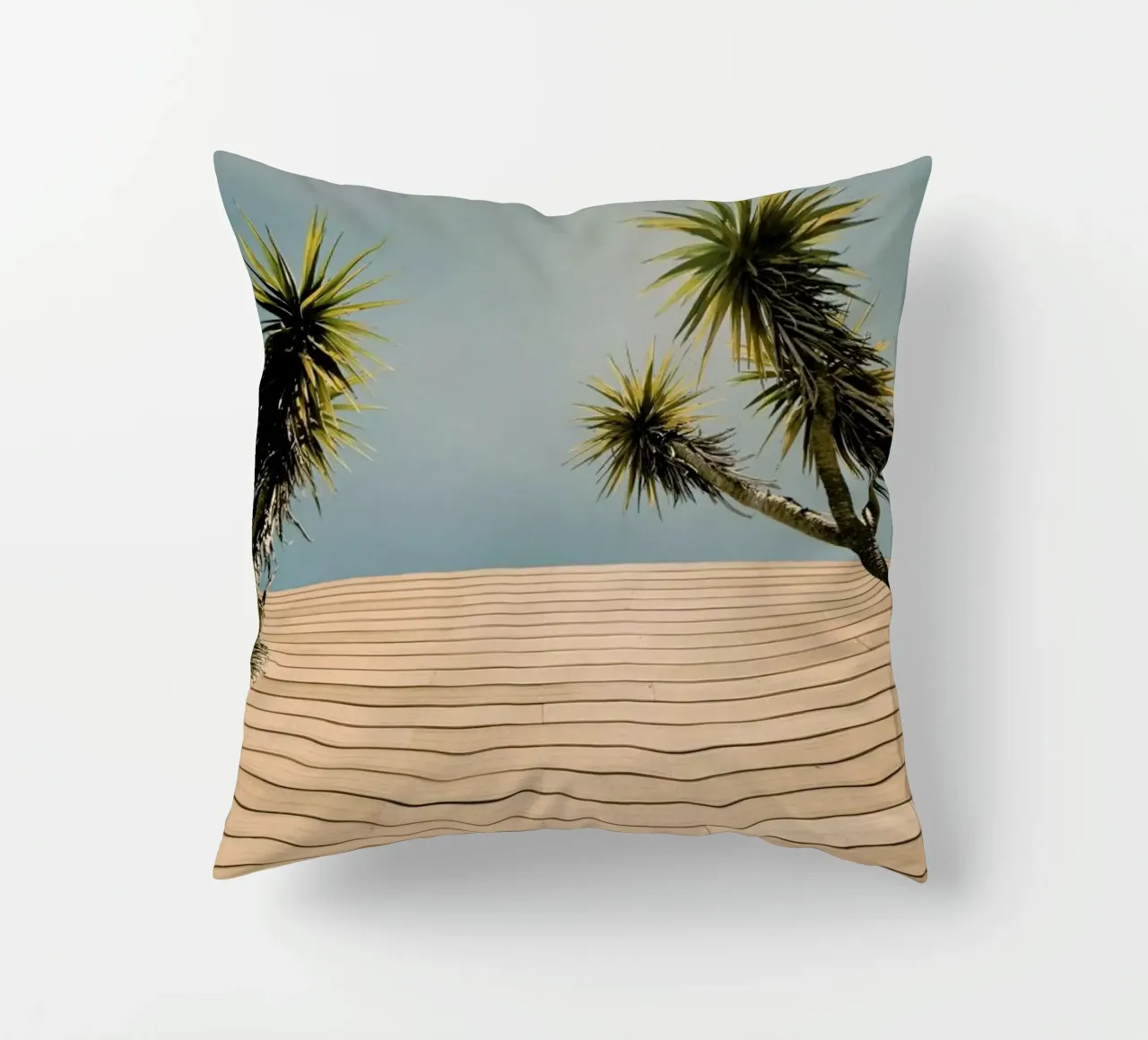 Retro Palms cuscino da Sebastian Hilgetag