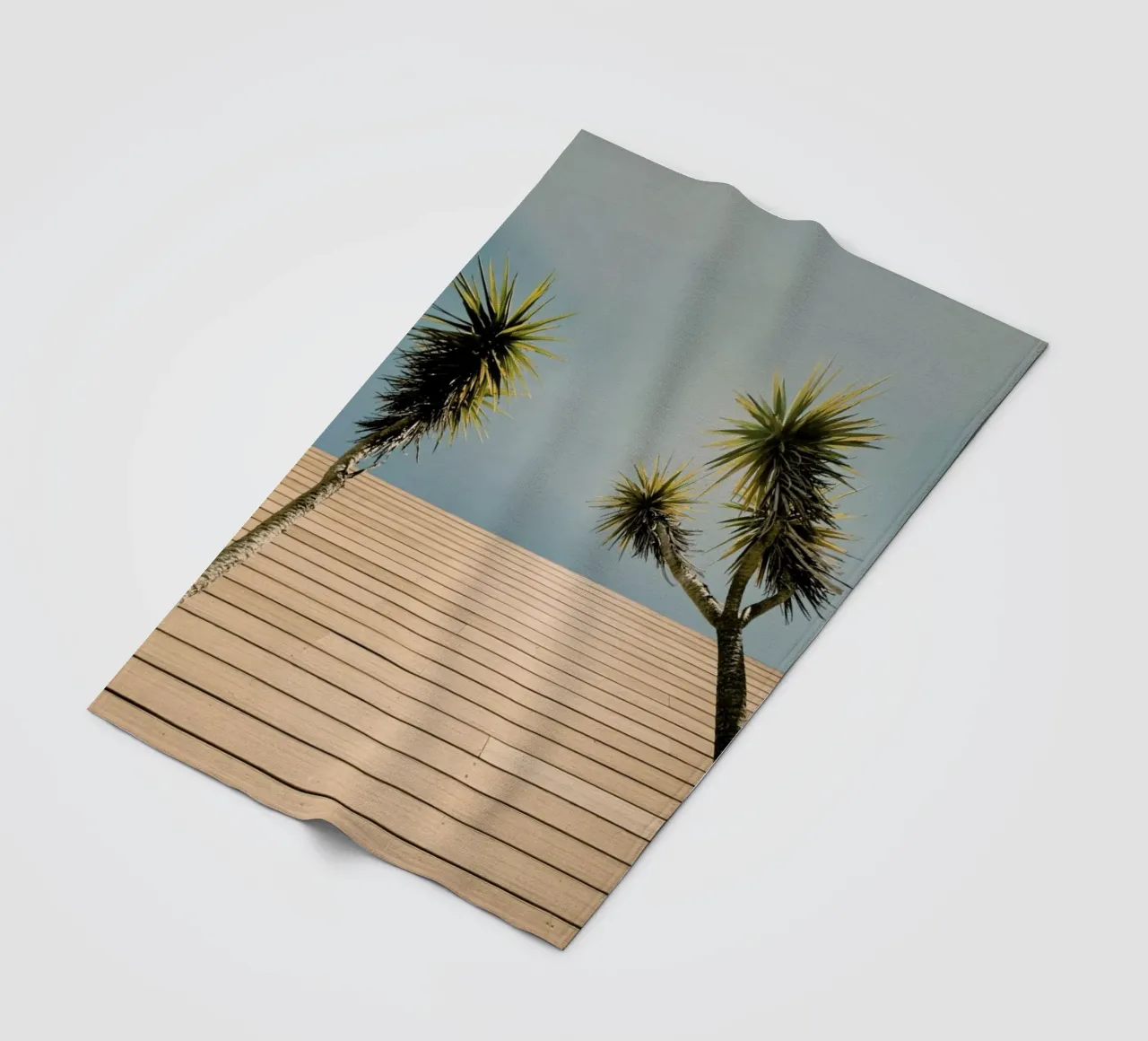 Retro Palms coperta in pile da Sebastian Hilgetag
