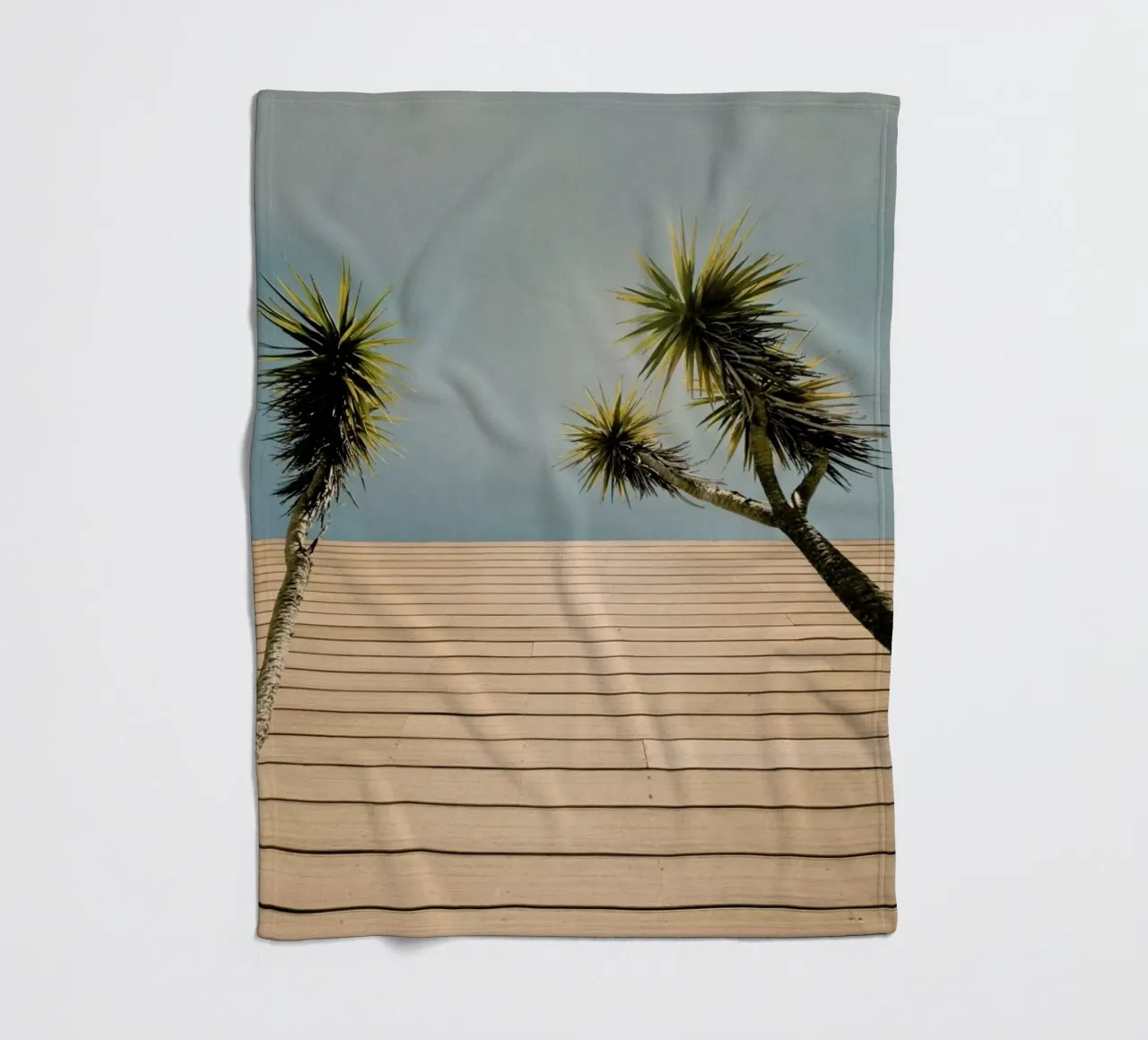 Retro Palms coperta in pile da Sebastian Hilgetag