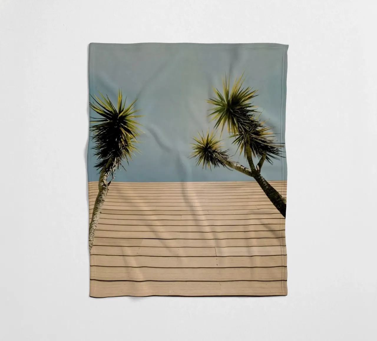 Retro Palms coperta in pile da Sebastian Hilgetag