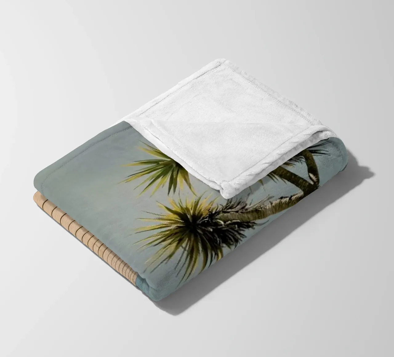 Retro Palms coperta in pile da Sebastian Hilgetag