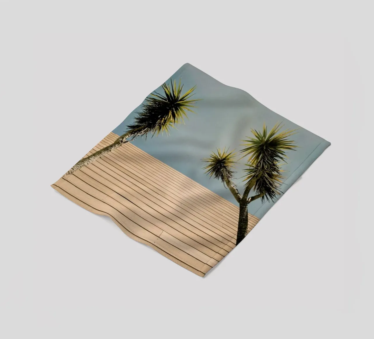 Retro Palms coperta in pile da Sebastian Hilgetag