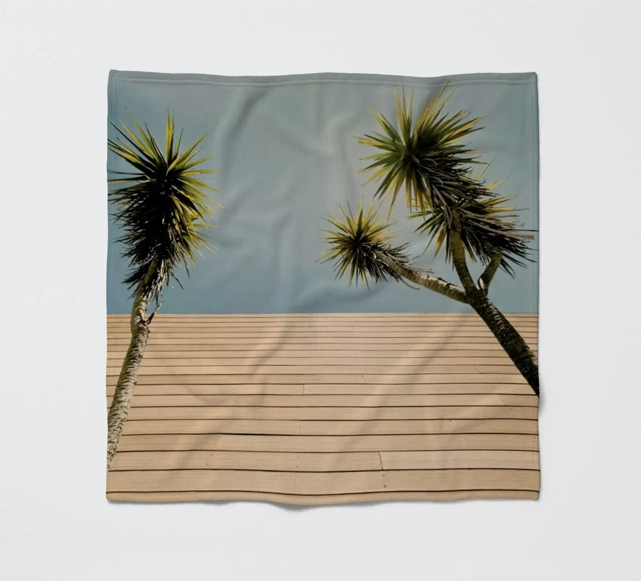 Retro Palms coperta in pile da Sebastian Hilgetag
