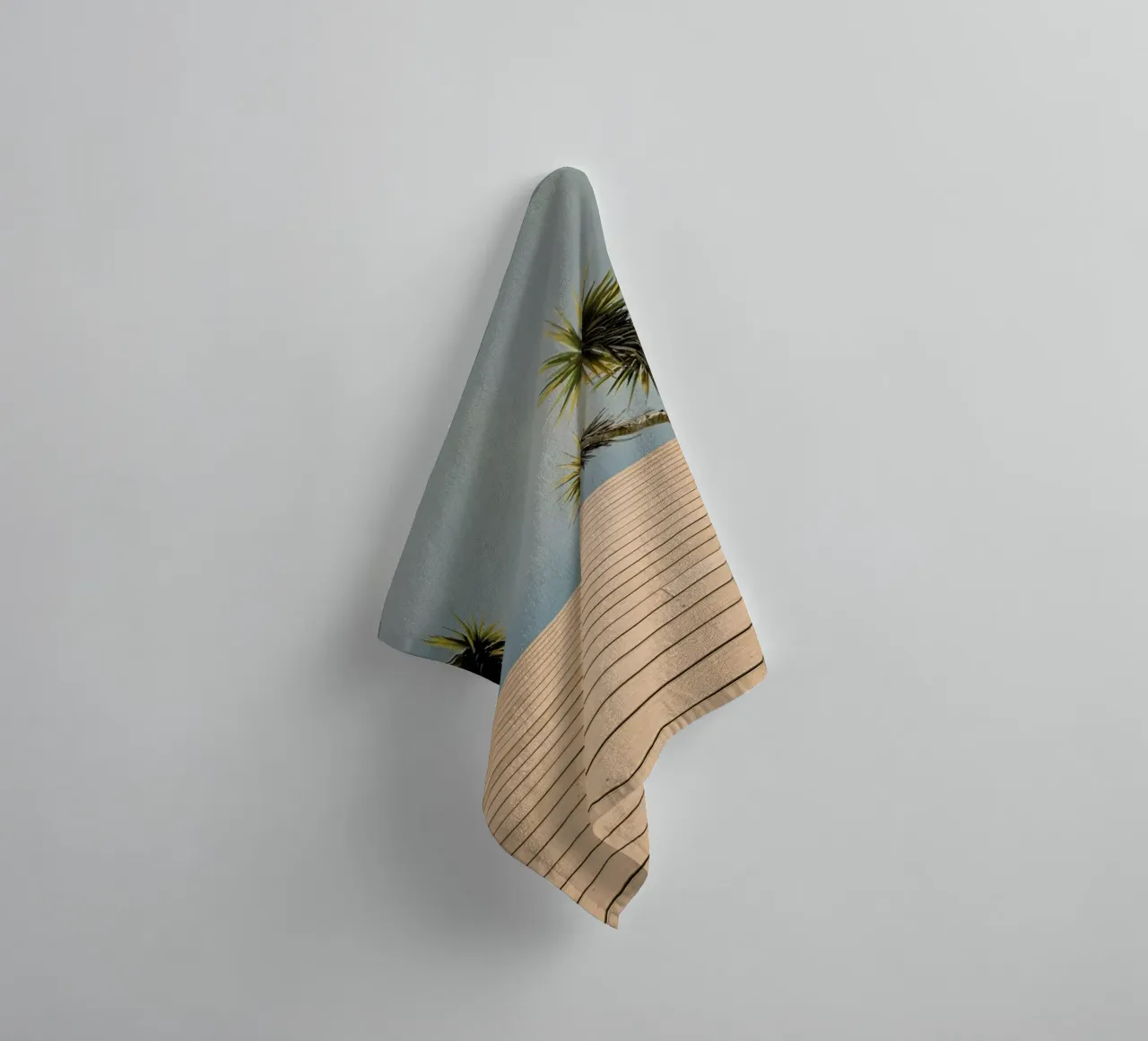 Retro Palms asciugamano da bagno da Sebastian Hilgetag