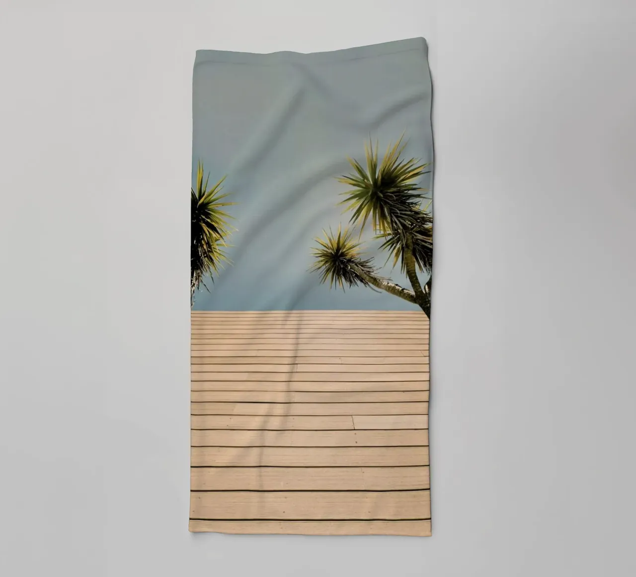Retro Palms asciugamano da bagno da Sebastian Hilgetag