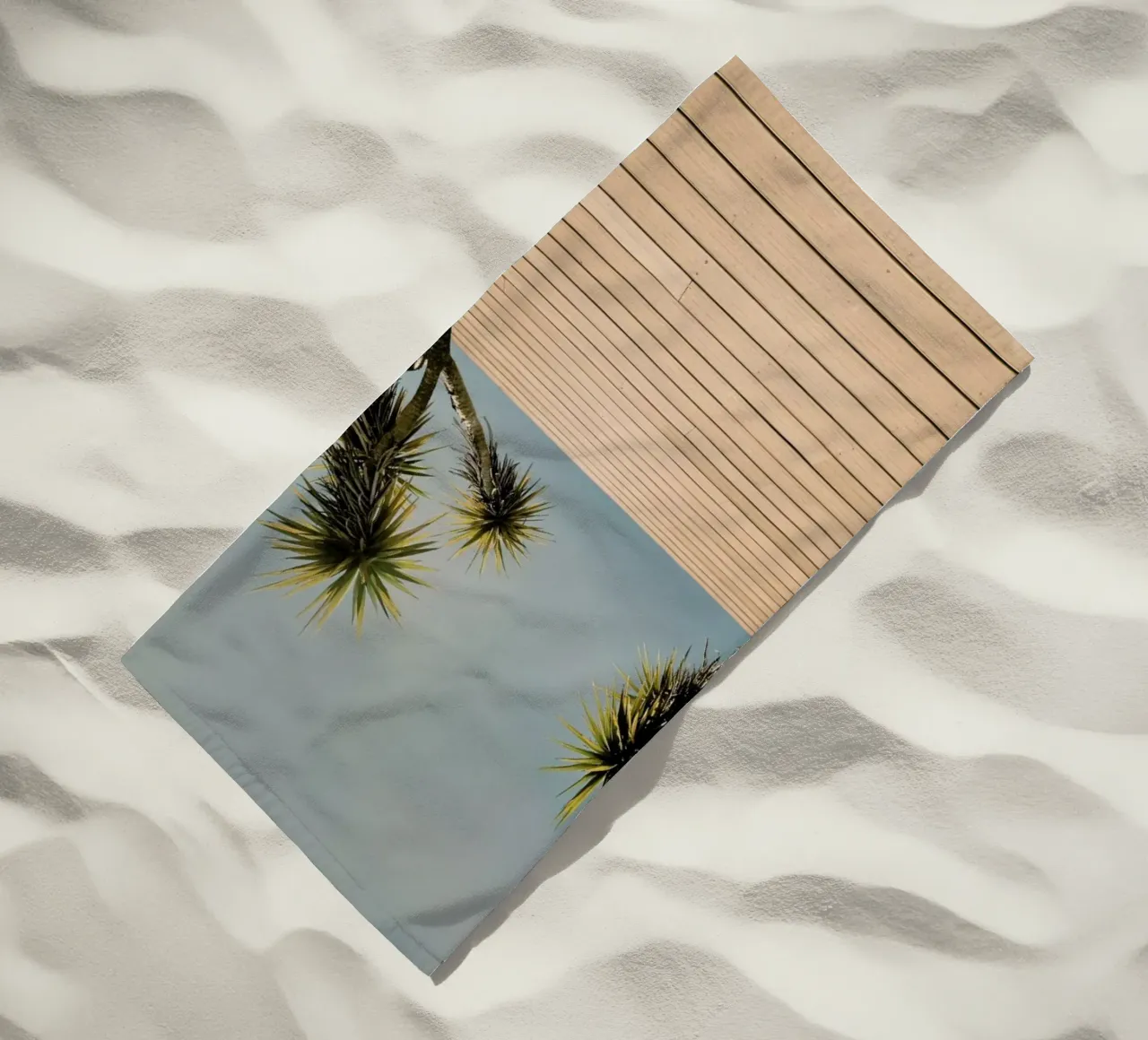 Retro Palms telo mare da Sebastian Hilgetag