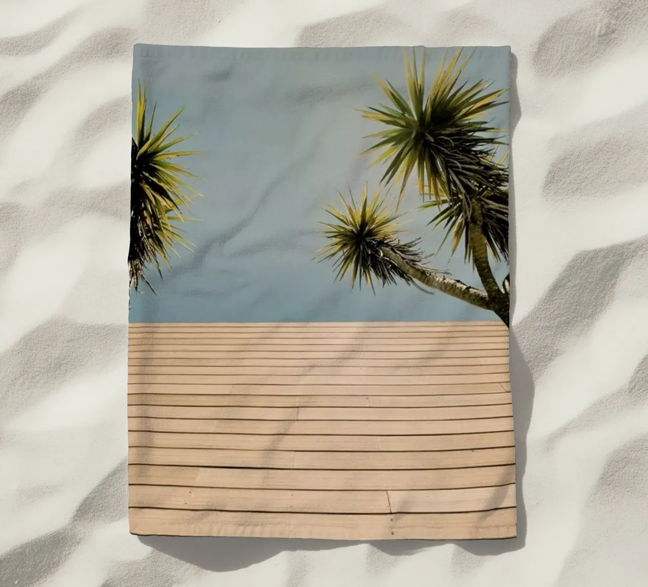 Retro Palms telo mare da Sebastian Hilgetag