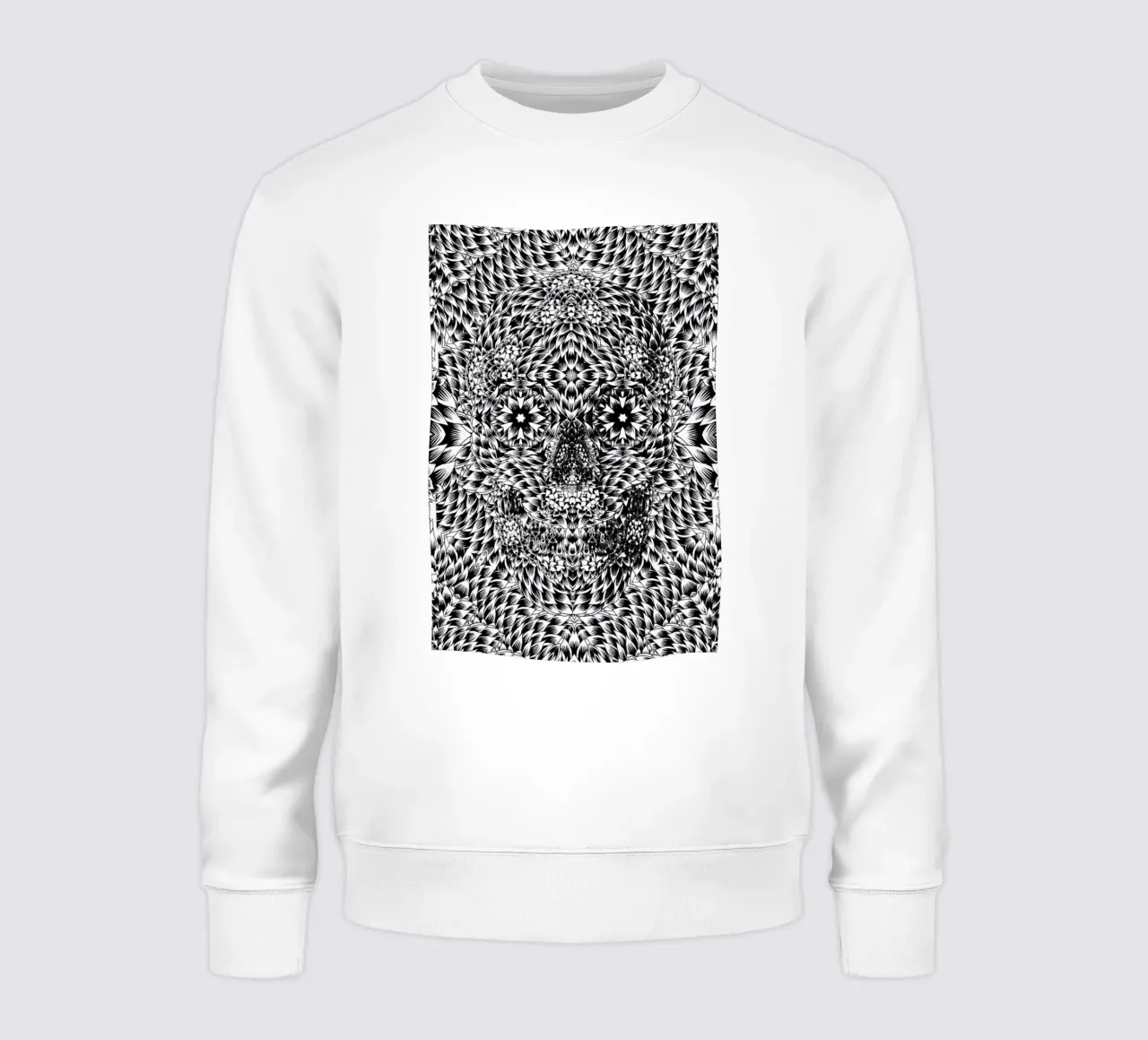 Skull 7 felpa da Ali Gulec