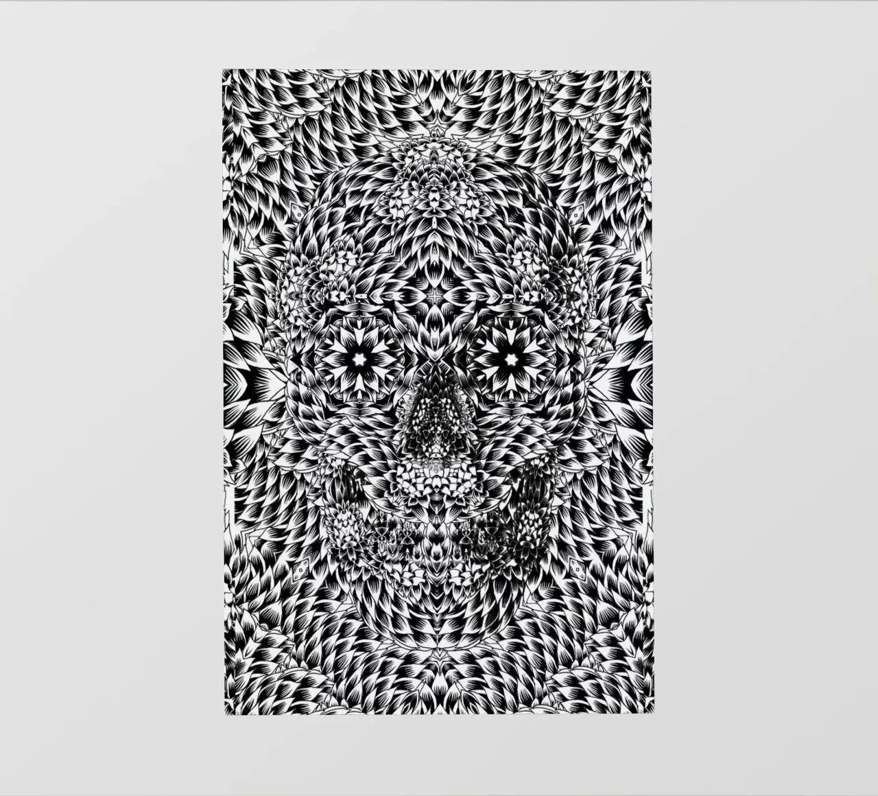 Skull 7 pellicola backlit da Ali Gulec