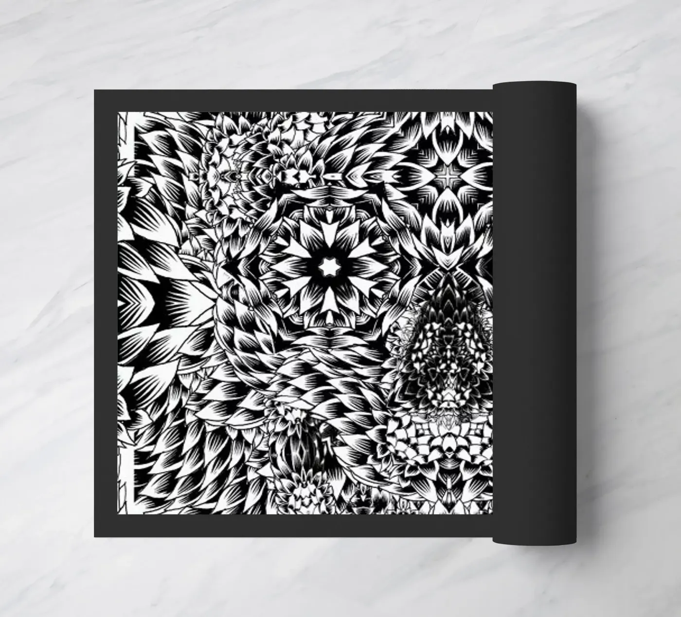 Skull 7 doormat by Ali Gulec