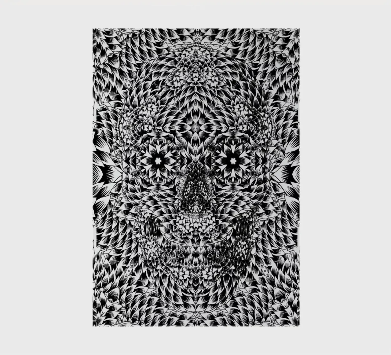 Skull 7 notebook by Ali Gulec