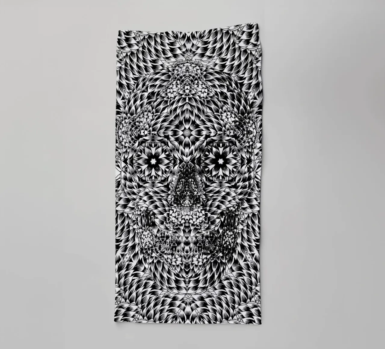 Skull 7 towel by Ali Gulec