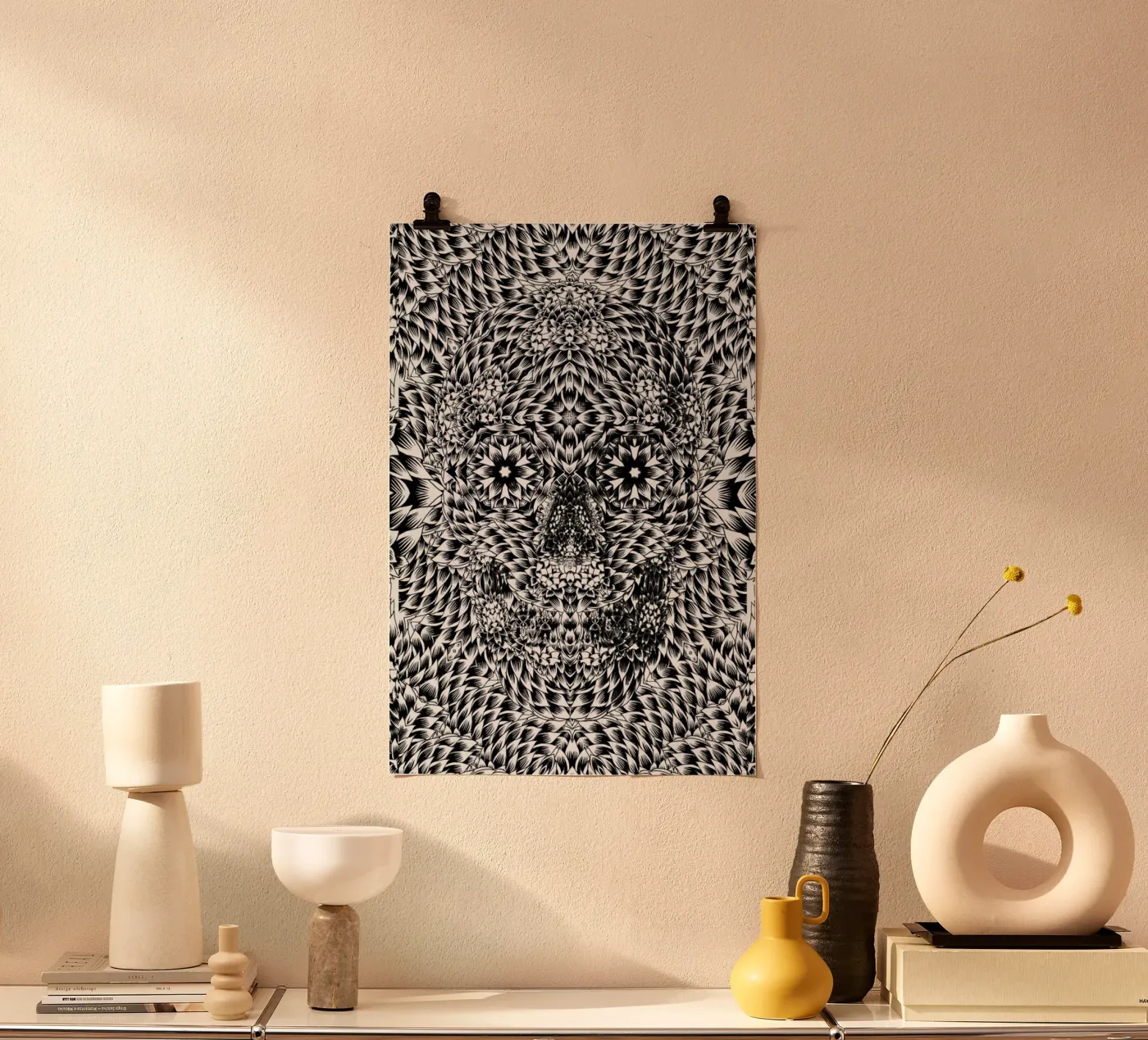 Skull 7 poster by Ali Gulec