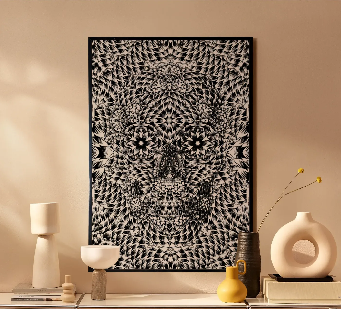 Skull 7 poster by Ali Gulec