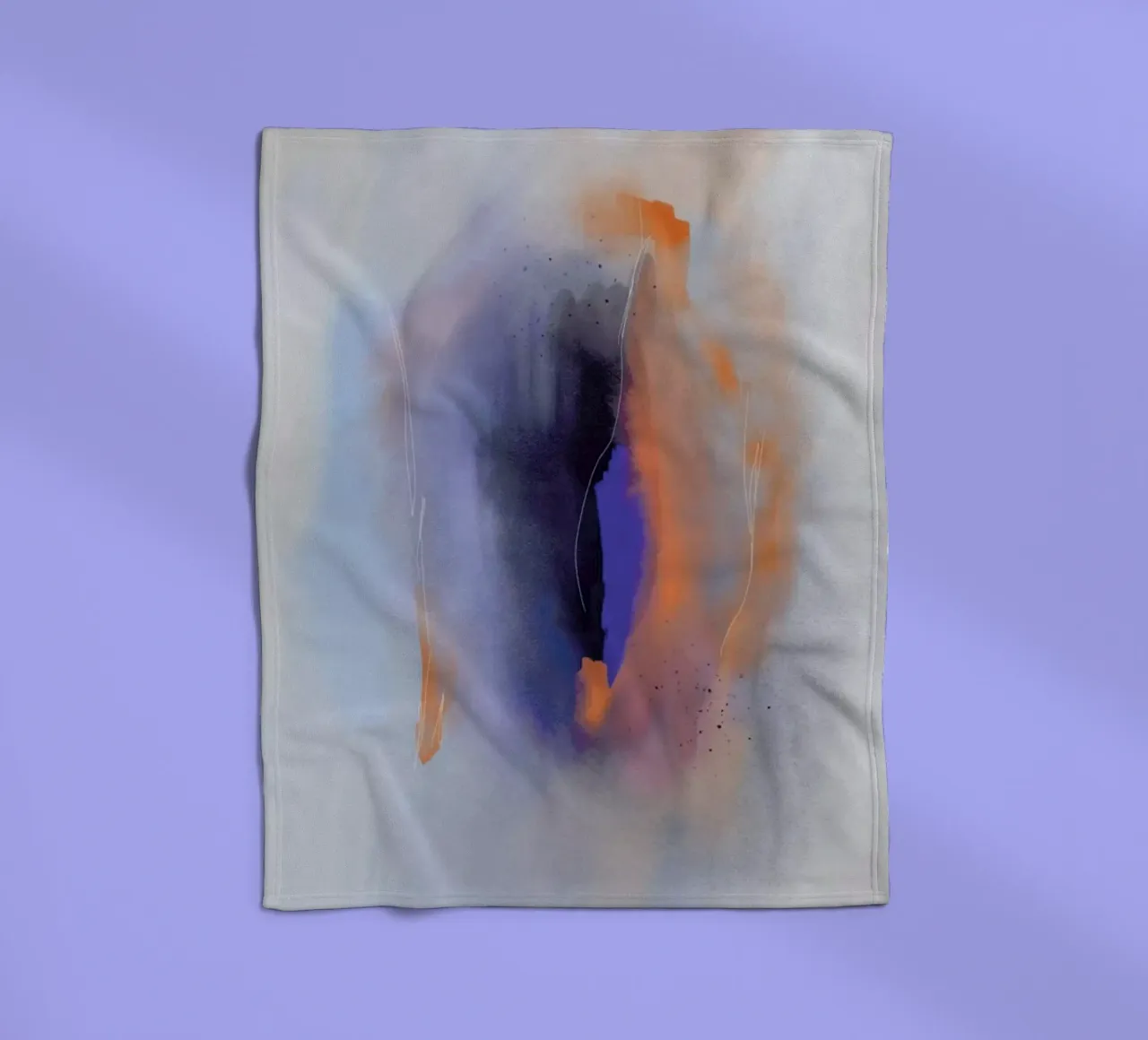 Abstract Energy coperta in pile da XOXO Arte