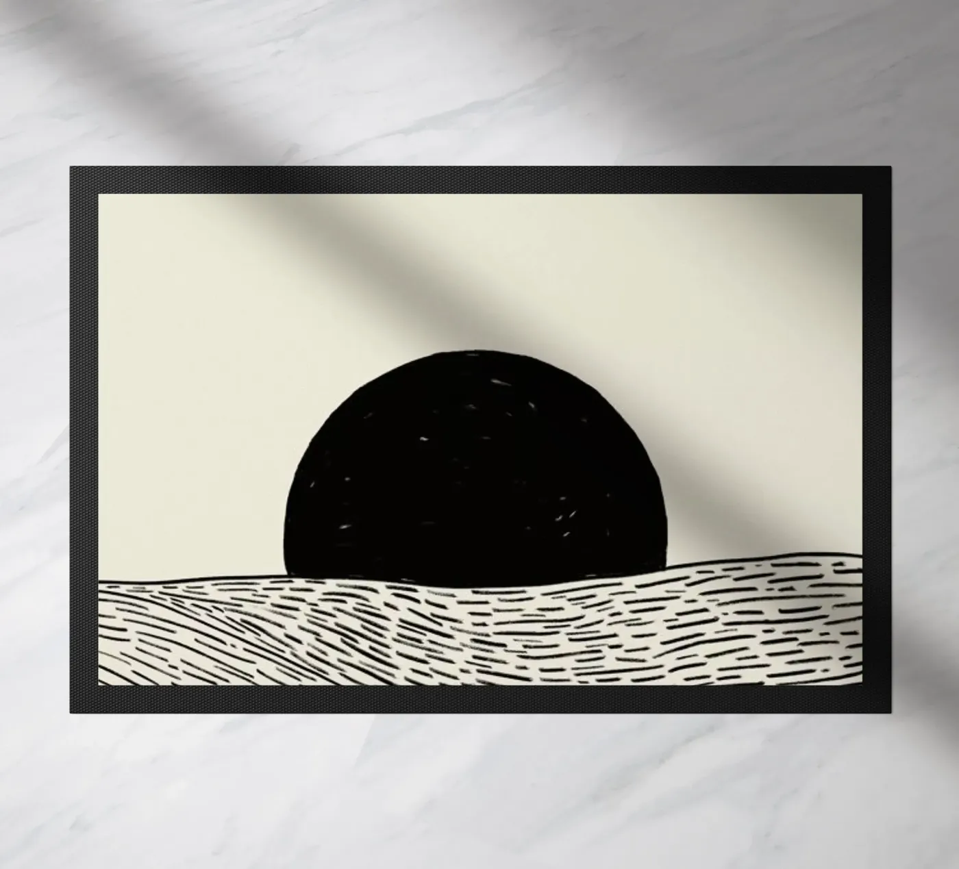 Horizon Fußmatte von Graphite