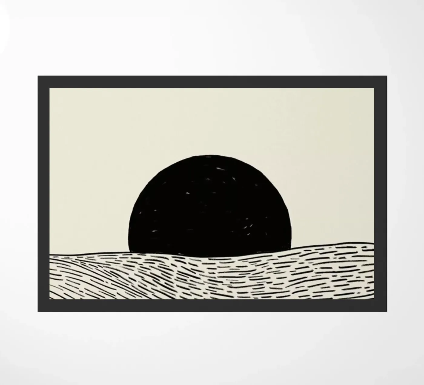 Horizon Fußmatte von Graphite
