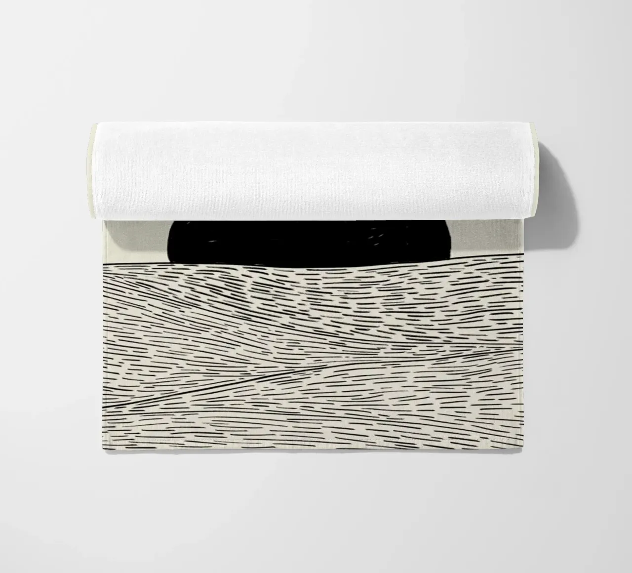 Horizon beach towel by Graphite