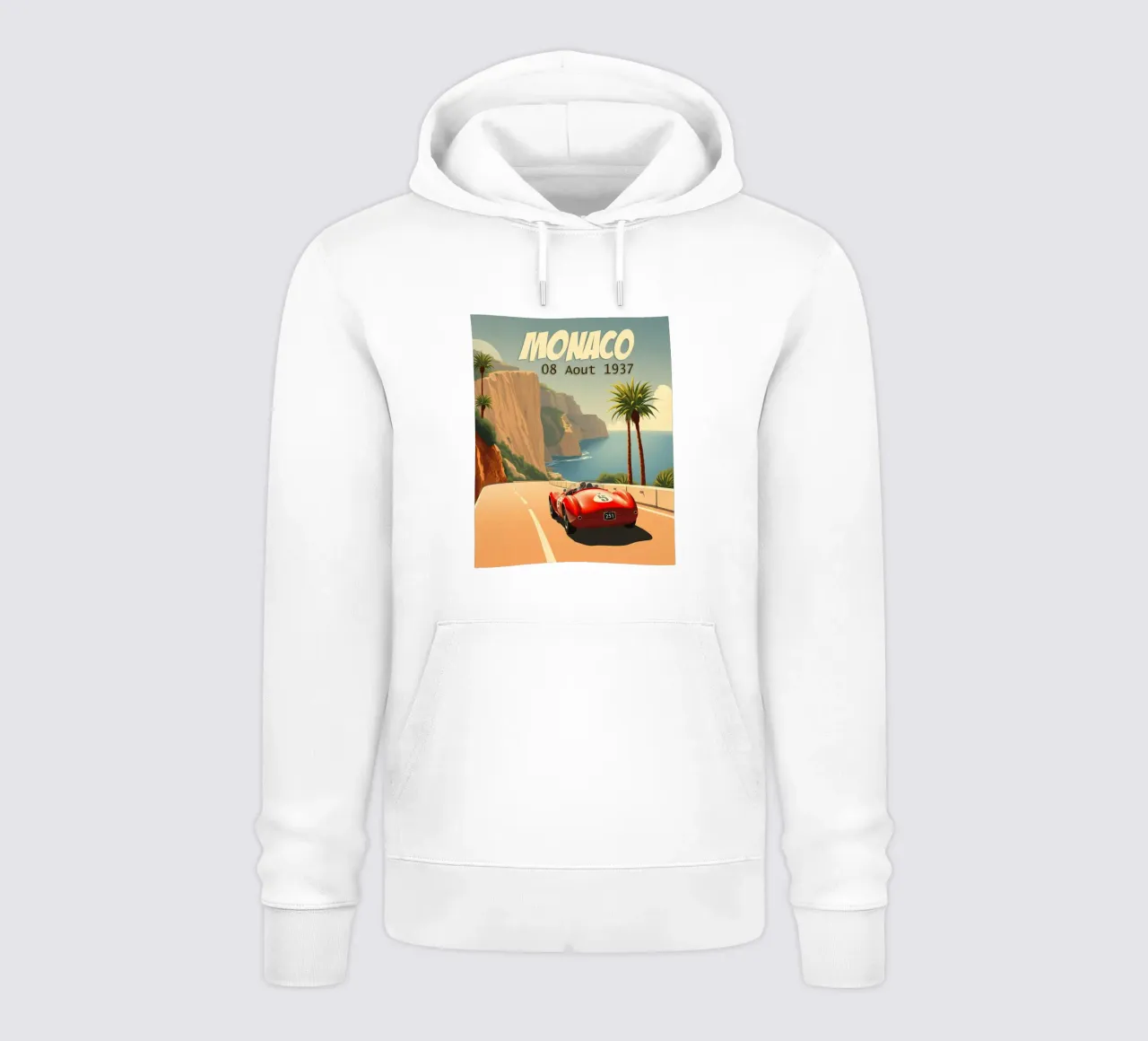 Gran Premio classico di Monaco felpa con cappuccio da HicksShop