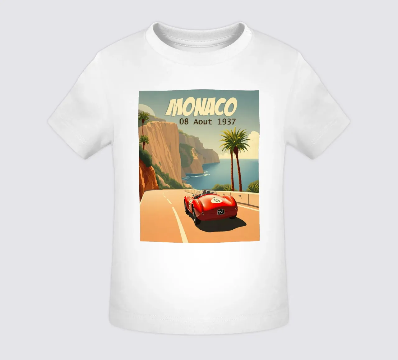 Gran Premio classico di Monaco maglietta neonato da HicksShop