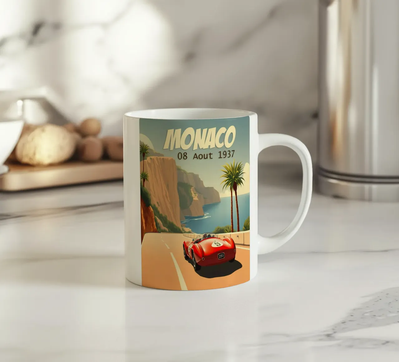 Gran Premio classico di Monaco tazza in ceramica da HicksShop