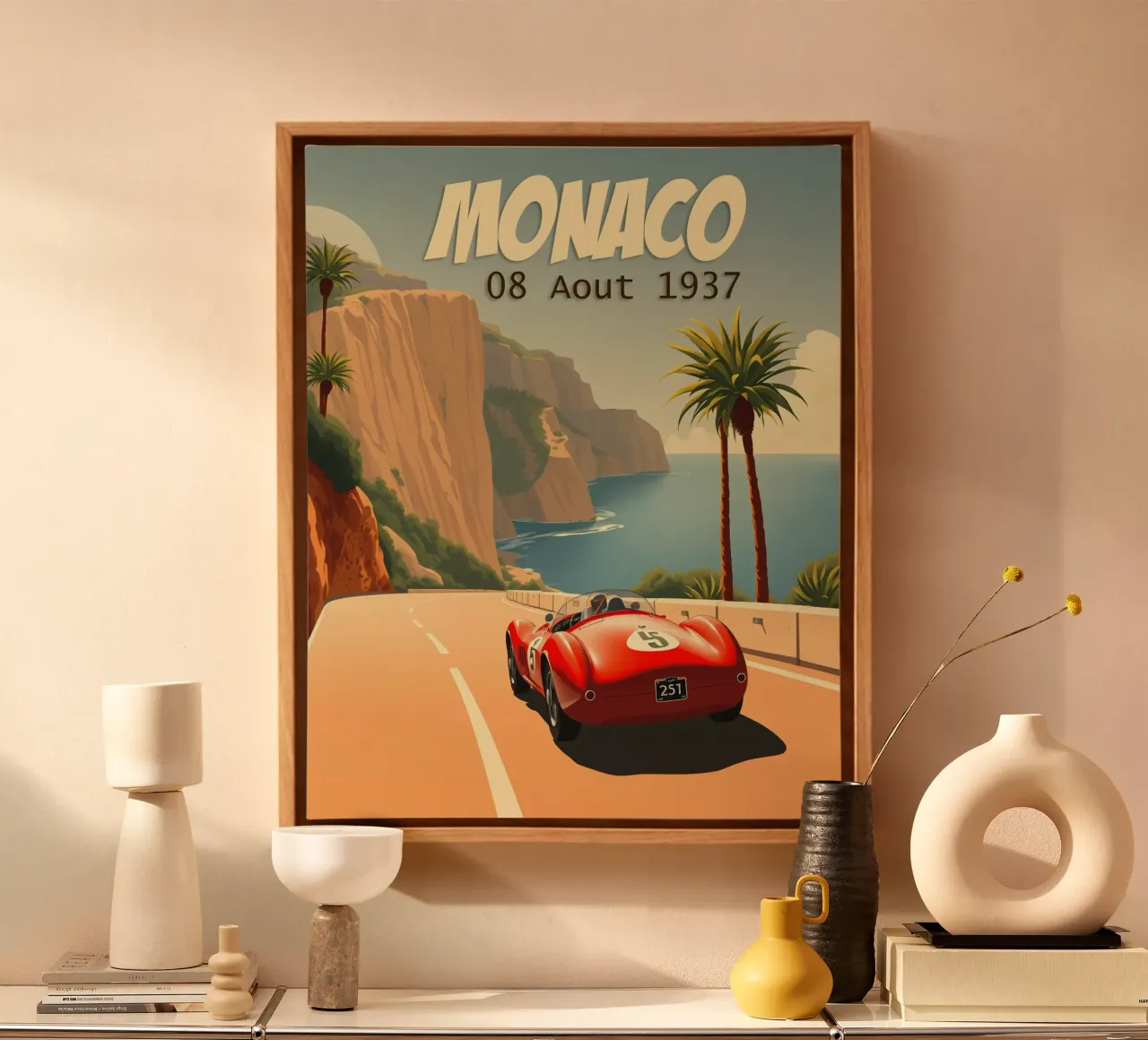 Gran Premio classico di Monaco tela da HicksShop