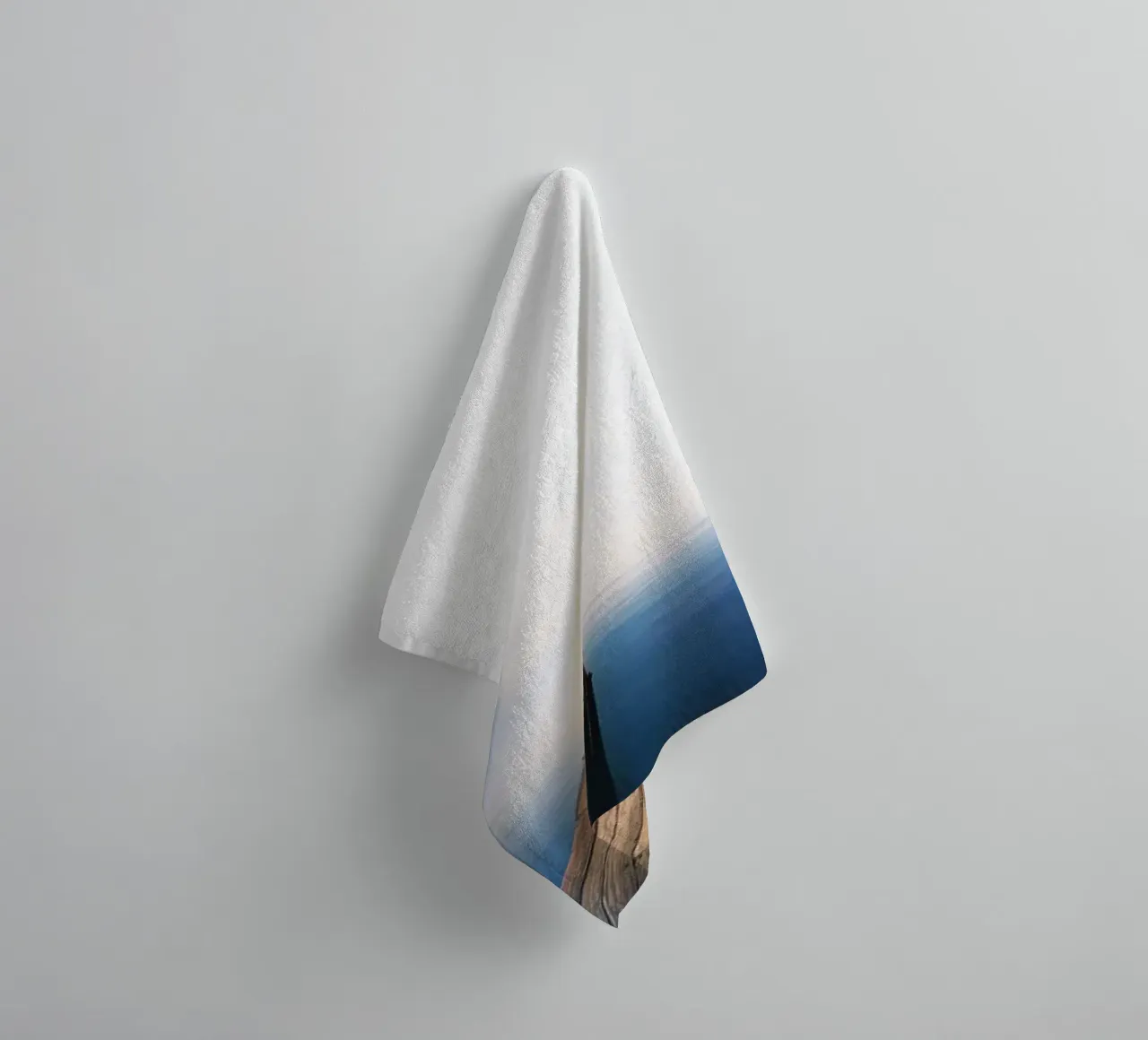 Boat Dock on Lake Photography towel by rapunsell