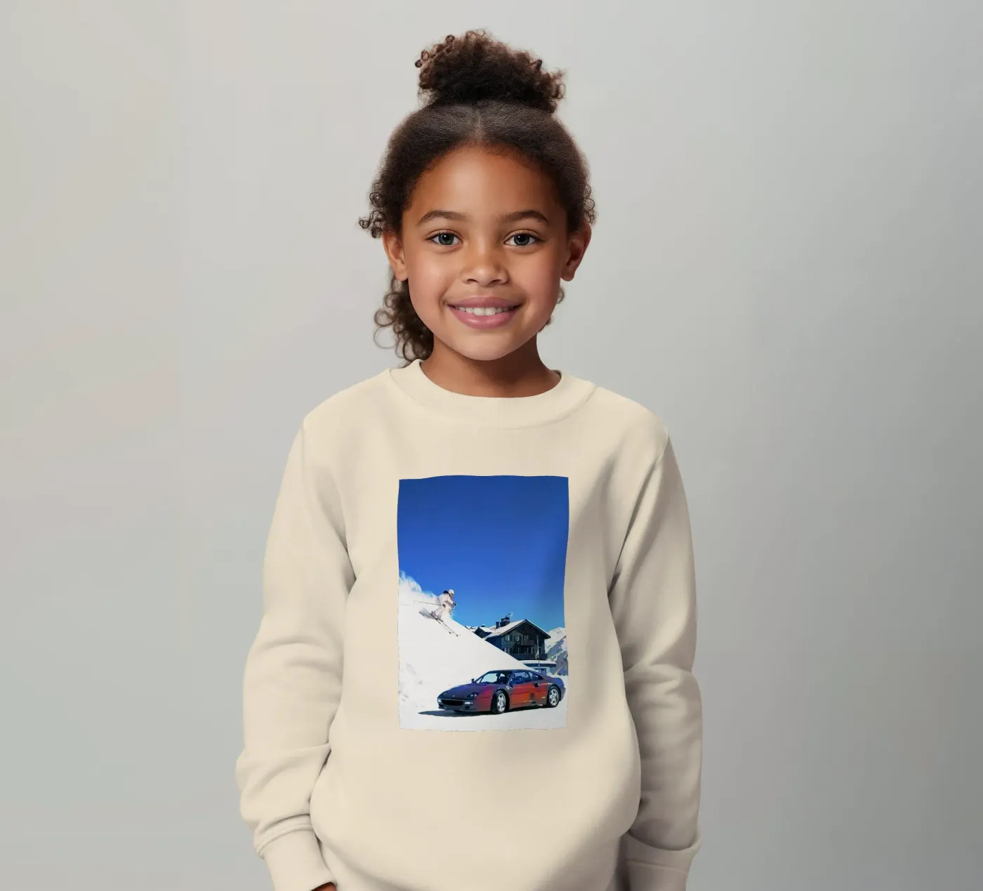 car and ski felpa bambino da rapunsell