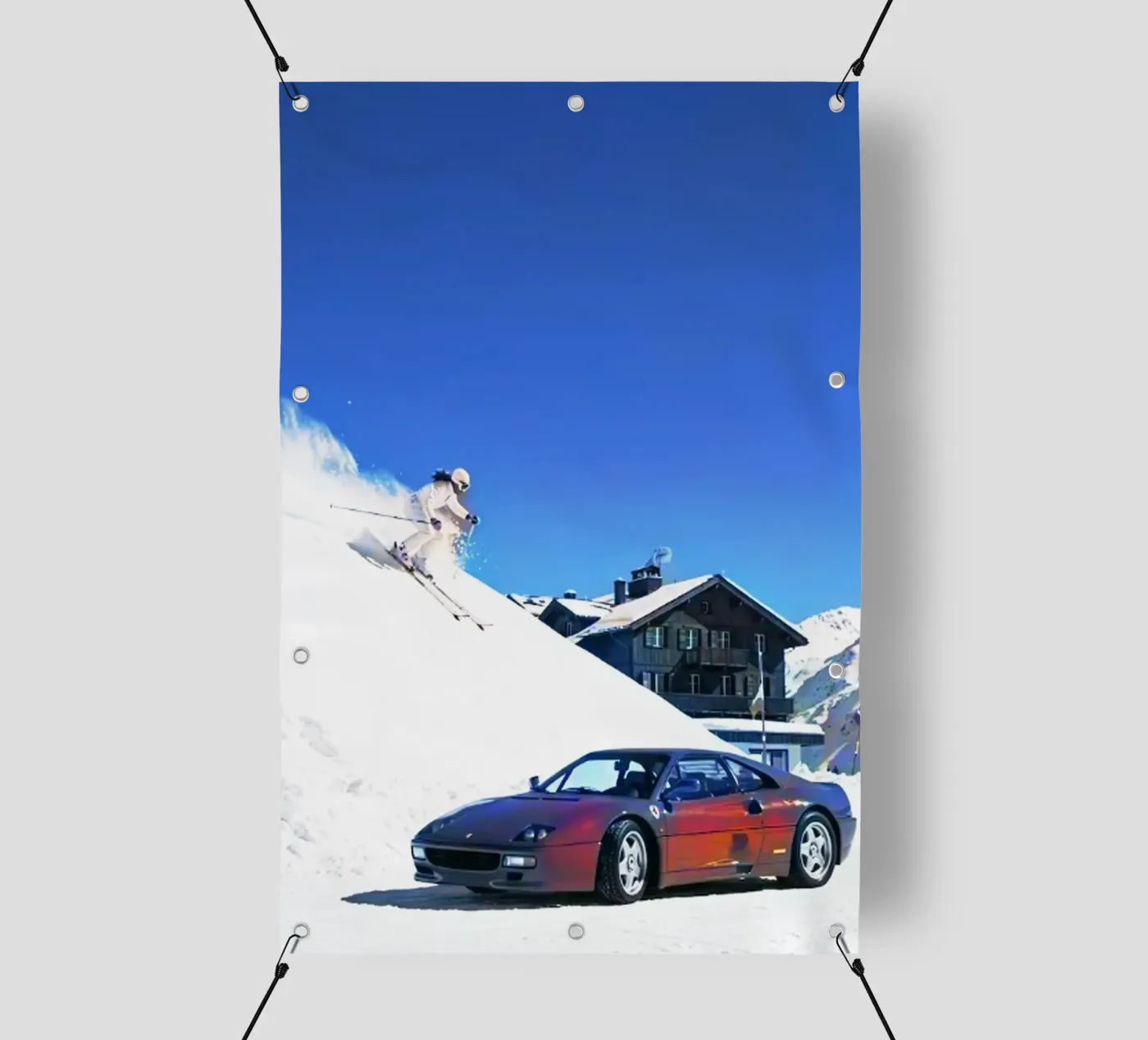 car and ski PVC Plane von rapunsell