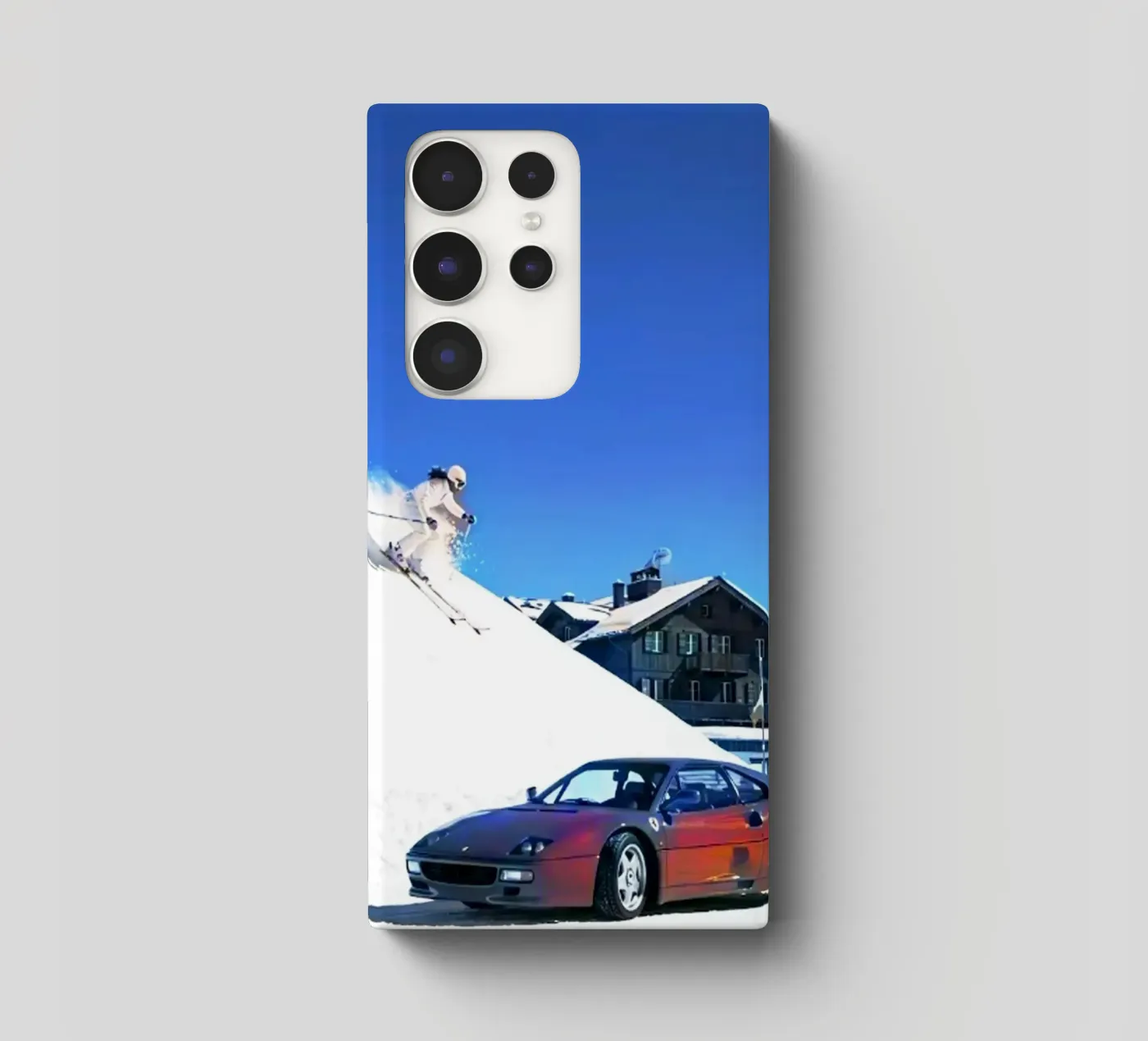 voiture et ski coque samsung de rapunsell