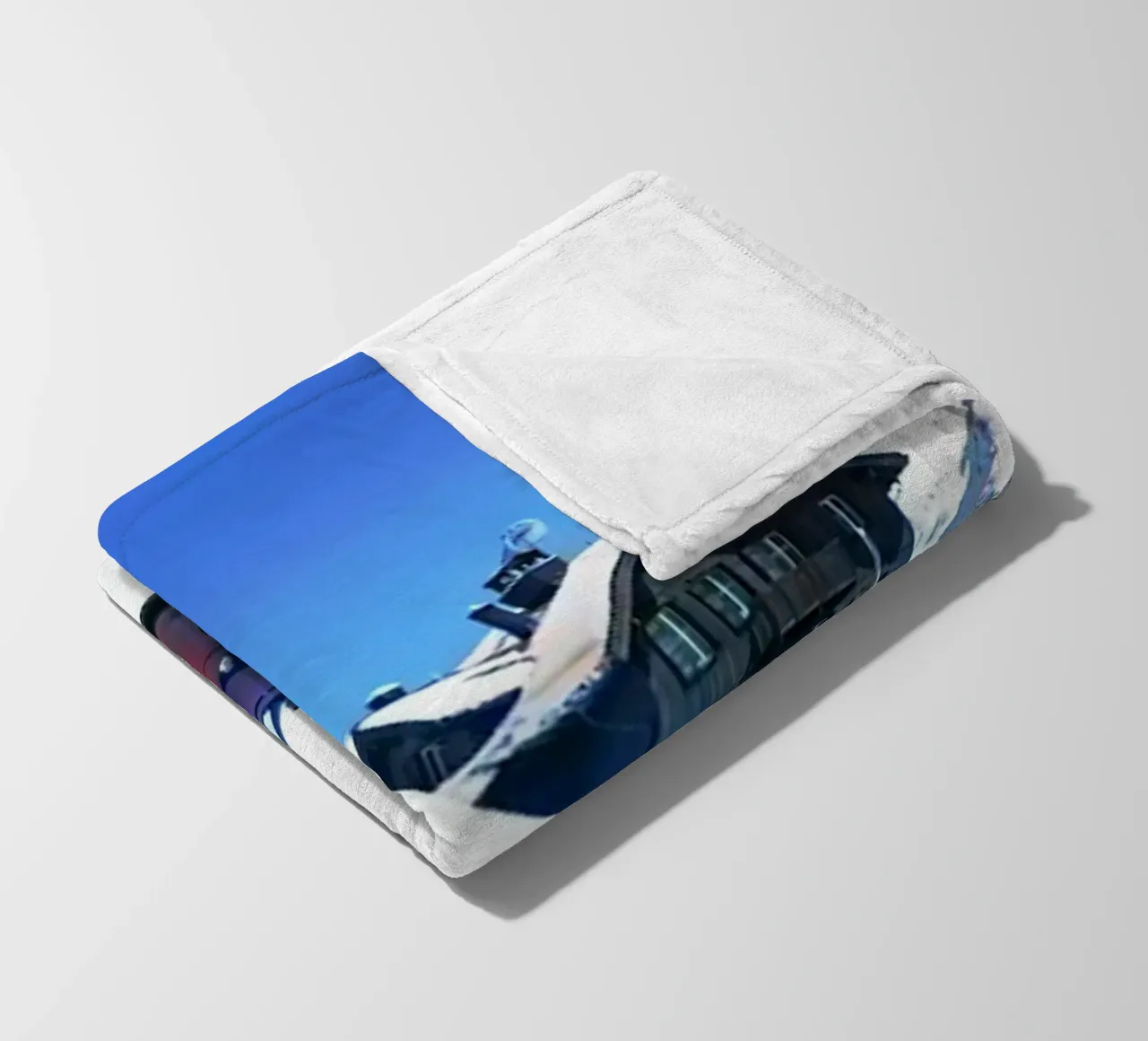 auto e sci coperta in pile da rapunsell