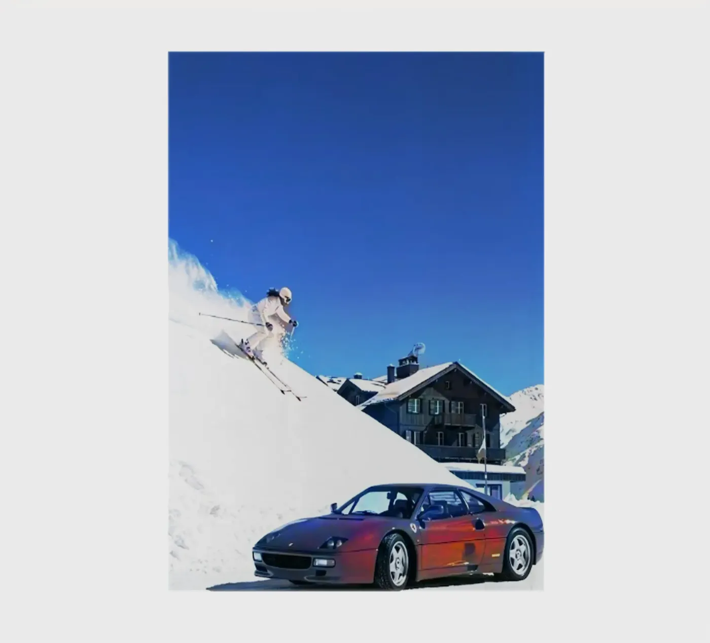 car and ski quaderno da rapunsell